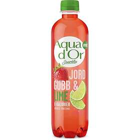 Aqua d'Or Jordgubb & Lime PET 0.5l