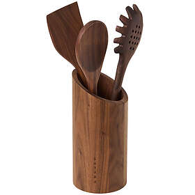 Satake Redskapsset + ställ Valnöt