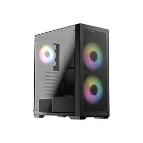 LC-Power 717W Meshwork_L Dark (Svart/Gjennomsiktig)