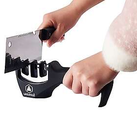Laguiole 3-stegs knivslipare Svart 40268463