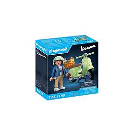 Playmobil Cars 71621 1969 Vespa 150 Sprint Veloce Ljusgrön