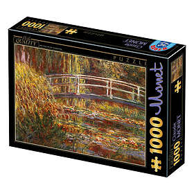 D-Toys Claude Monet - Japansk gångbro 1000 Bitar