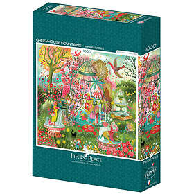 Pieces & Peace Växthusfontäner 1000 Bitar