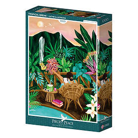 Pieces & Peace Tropical Break 1000 Bitar