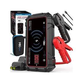 Luxury A37 MAX 20000mAh 74Wh PD60W Jump Starter Powerbank med Ficklampa