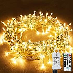 Garlocht 12m 120LED Guirlande Lumineuse Extérieure
