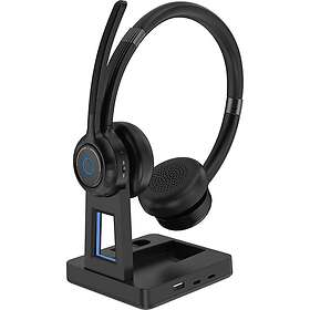 Voxicon Vx-p75-b Wireless Headset ENC Bluetooth 5.3 USB-A