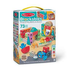 Melissa & Doug Blockables Playset Town 51108 73st