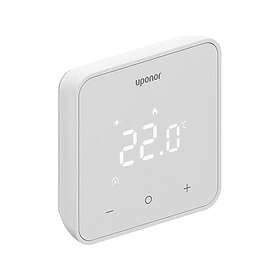 Uponor Smatrix Wave Digital termostat trådløs hvid D+RH T-267
