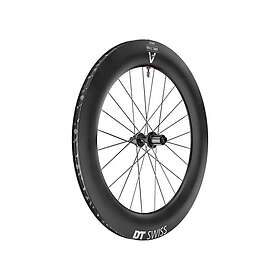 DT Swiss ARC 1100 700c 85 mm Bakhjul Skivbroms Center Lock Carbon Svart