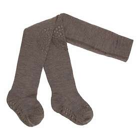GoBabyGo Krypskydd Uld Tights Brown Melange (Jr)