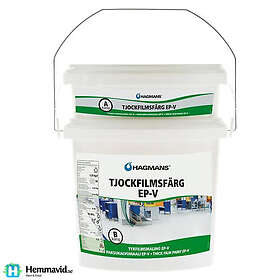 Hagmans EP-V Tjockfilmsfärg Mellangrå 10kg