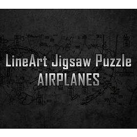 LineArt Jigsaw Puzzle - Airplanes (PC)
