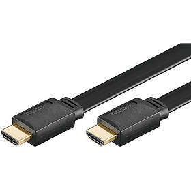 Goobay Flat HDMI - HDMI High Speed with Ethernet 1,5m