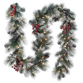 The Tree Company 9515857 LED Snow Tipped Christmas Garland 1.8m