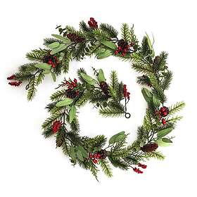 Home 7040946 Traditional Red Berries Christmas Garland Decoration