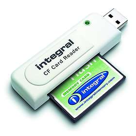 Integral USB 2.0 Single Slot Card Reader for Compact Flash