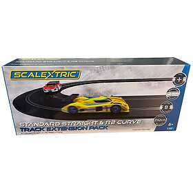 Scalextric Raksträckor & R2 Kurva (C8198)