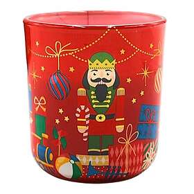 Dekohelden24 Nutcracker Bougie Parfumée 8x8x8cm 35h