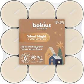 Bolsius Silent Night Doftande värmeljus 18st 4h