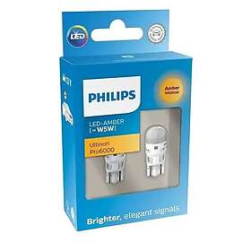 Philips Ultinon Pro3100 W5W 12V 6500K Vit 2-pack