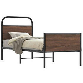 vidaXL Bed Frame 4100490 75x190cm