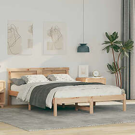 vidaXL Sängram 872827 135x190cm