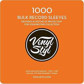 Vinyl Styl 1000 X Plastcover Til Vinyl (7" LP)