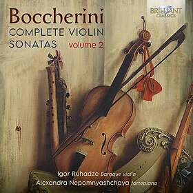Igor Ruhadze, Alexandra Nepomnyashchaya Boccherini: Complete Violin Sonatas, Vol. 2 CD