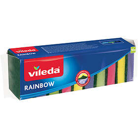 Vileda Rainbow Skrubbsvamp 10-pack