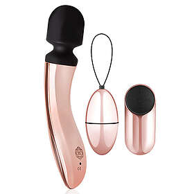 Paketerbjudande Rosy Gold Wand Vibrating Egg
