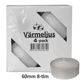 Bolsius Stora Värmeljus Värmeljus 4 st 8 h