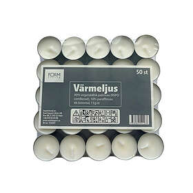 Form Living Doftfria Värmeljus 50pcs