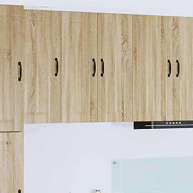 vidaXL Väggskåp Sonoma Ek 60x31x80cm