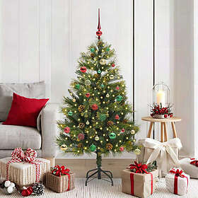 vidaXL Artificial Tree Hinged Green 150cm