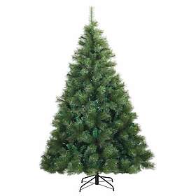 vidaXL Konstgjord gran 180cm 300 LEDs