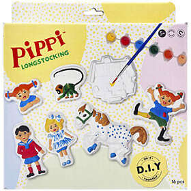 Pippi Långstrump Gipsfigurer