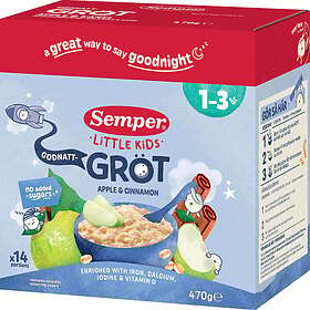 Semper Godnatt Gröt Apple & Kanel 1-3 år