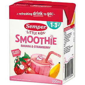 Semper Little kids Smoothie Banan & Jordgubb 200ml