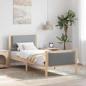 vidaXL Sängram 878369 75x190cm