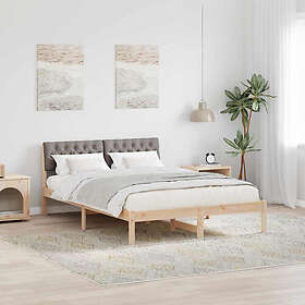 vidaXL Sängram 878622 135x190cm