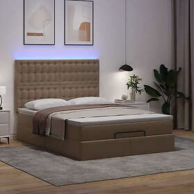 vidaXL Ottoman sängram 3313854 140x190cm