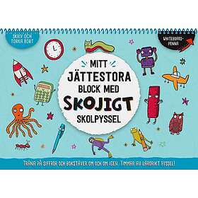 Mitt Jättestora Block Med Skojigt Skolpyssel