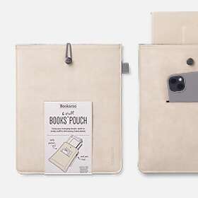 Bookaroo Books & Stuff Pouch Cream