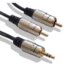 Cable Mountain Gold 3.5mm - 2RCA 5m