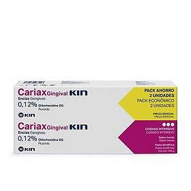 KIN Cosmetics Cariax Gingival Hammastahna 250ml 2-pack