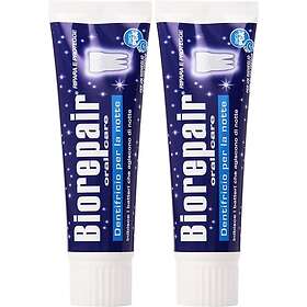 Biorepair Night Toothpaste 75ml 2-pack