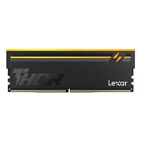 Lexar Thor 2nd Gen RGB Svart DIMM DDR5 6000MHz 2x16GB (LD5U16G60C36BV-RGD)