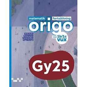 Matematik Origo fortsättning nivå 1b/1c vux