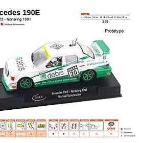 Slot.it Mercedes 190E Norisring 1991